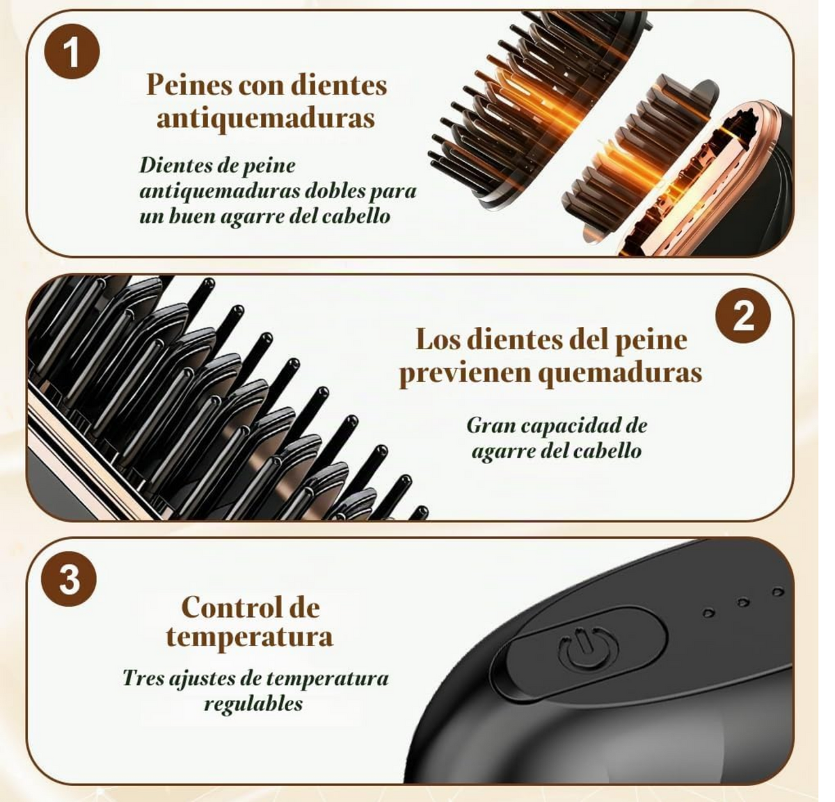 Mini plancha de Cabello